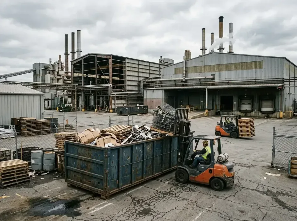 industrial-factory-scrap-conta-003 — frequently asked questions, Cheap Roll-off Dumpster Rentals in Bryan, TX